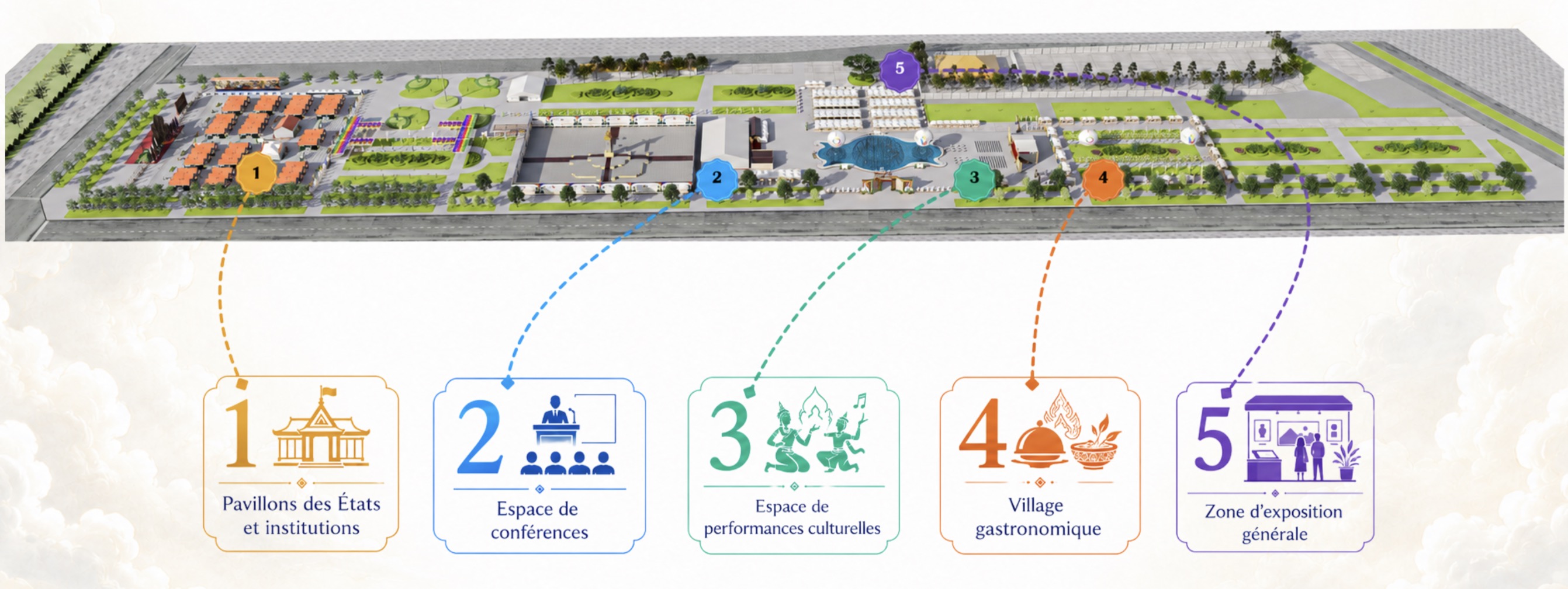 Overall floorplan - Francophonie Village